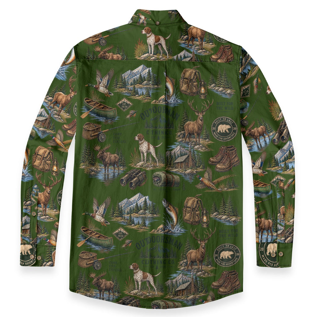 Outdoorsman Camp Shirt |140GSM Slub Cotton