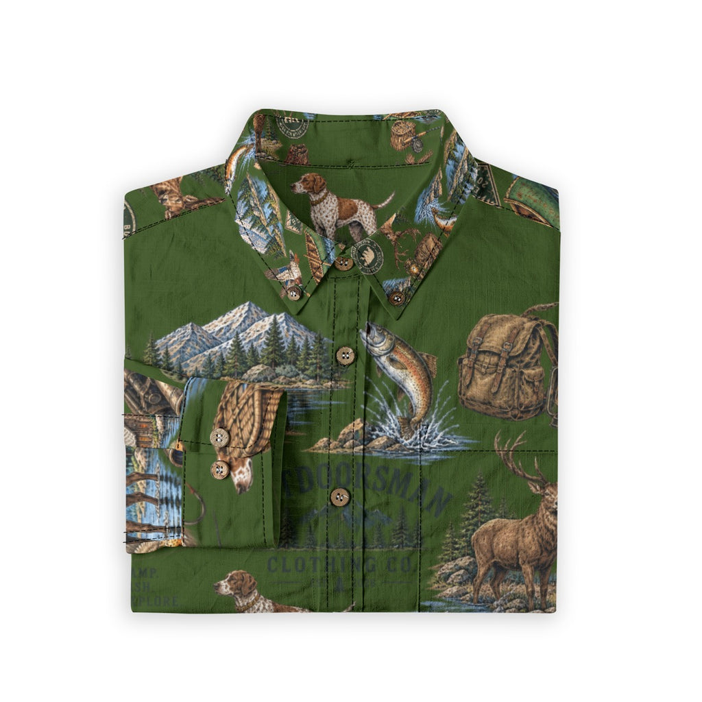 Outdoorsman Camp Shirt |140GSM Slub Cotton
