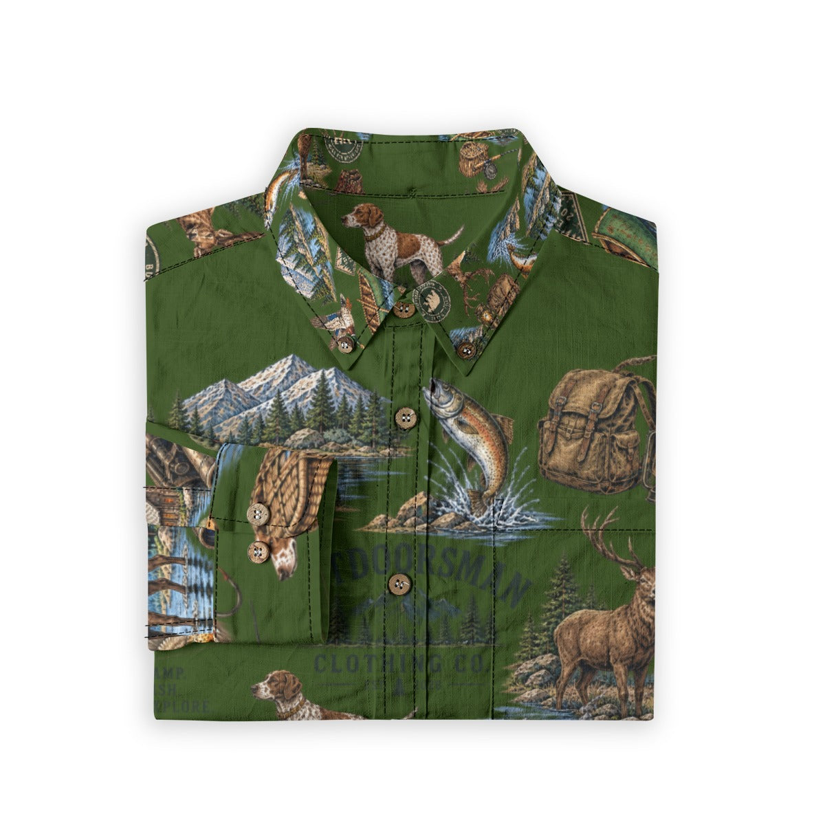 Outdoorsman Camp Shirt |140GSM Slub Cotton