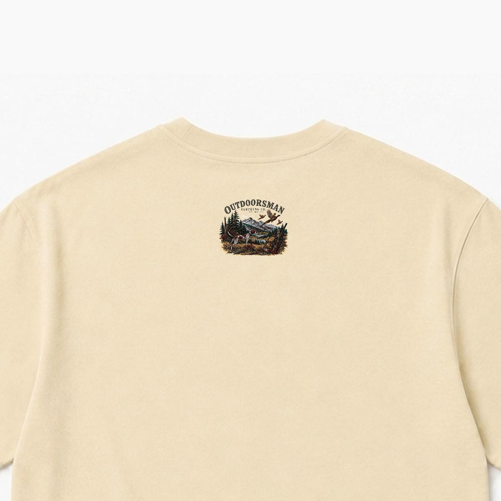 Hunters Club Crew Neck T-Shirt|Embroidery