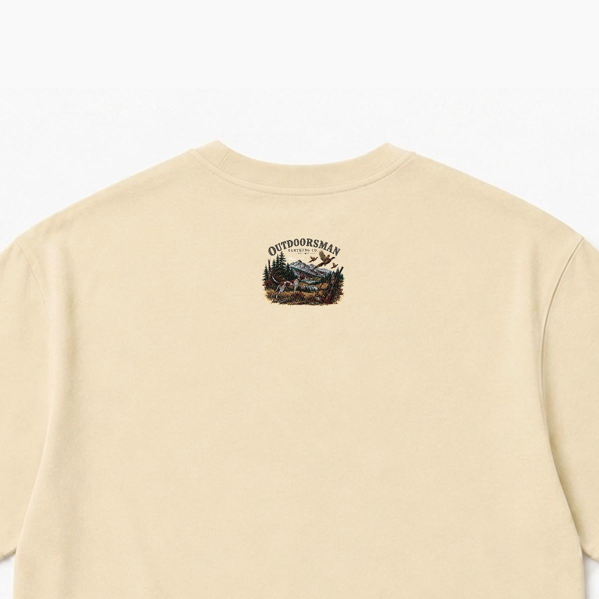 Hunters Club Crew Neck T-Shirt|Embroidery