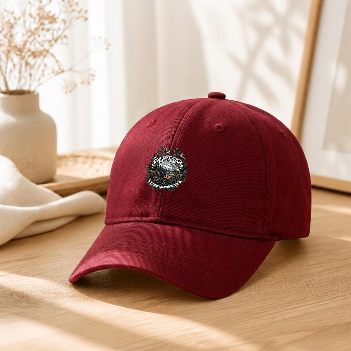Bird Watching Society Embroidered Cap