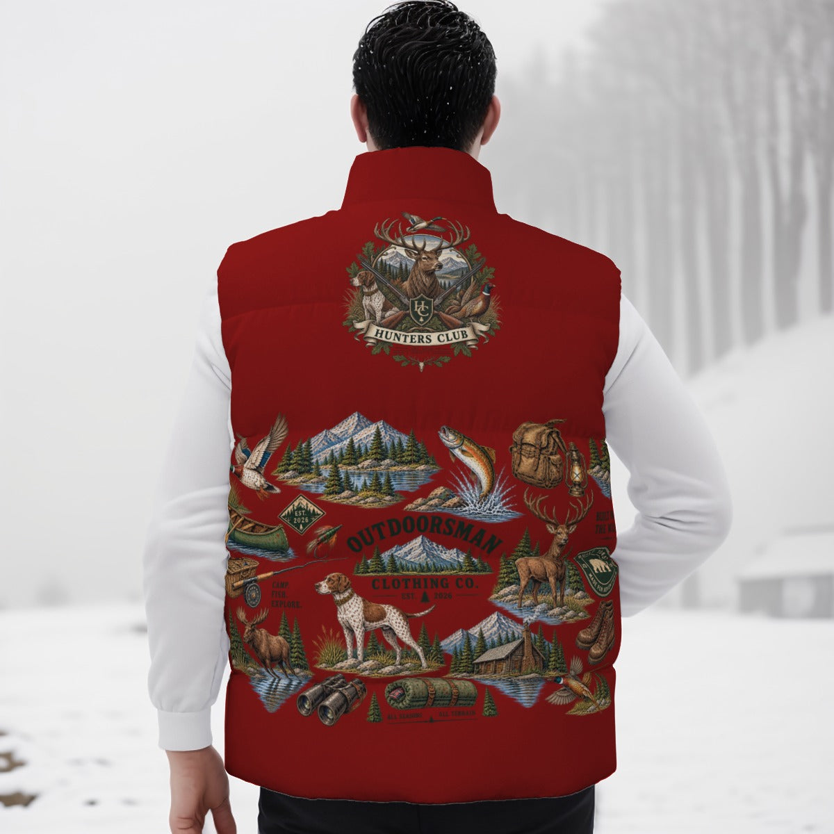 The Outdoorsman Down Vest