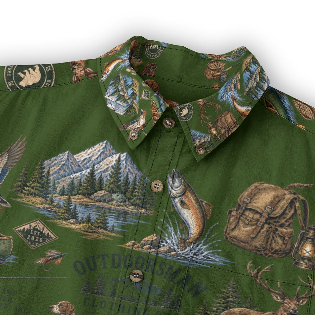 Outdoorsman Camp Shirt |140GSM Slub Cotton
