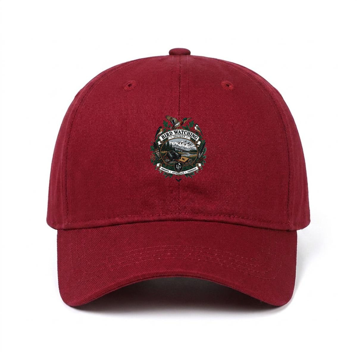 Bird Watching Society Embroidered Cap