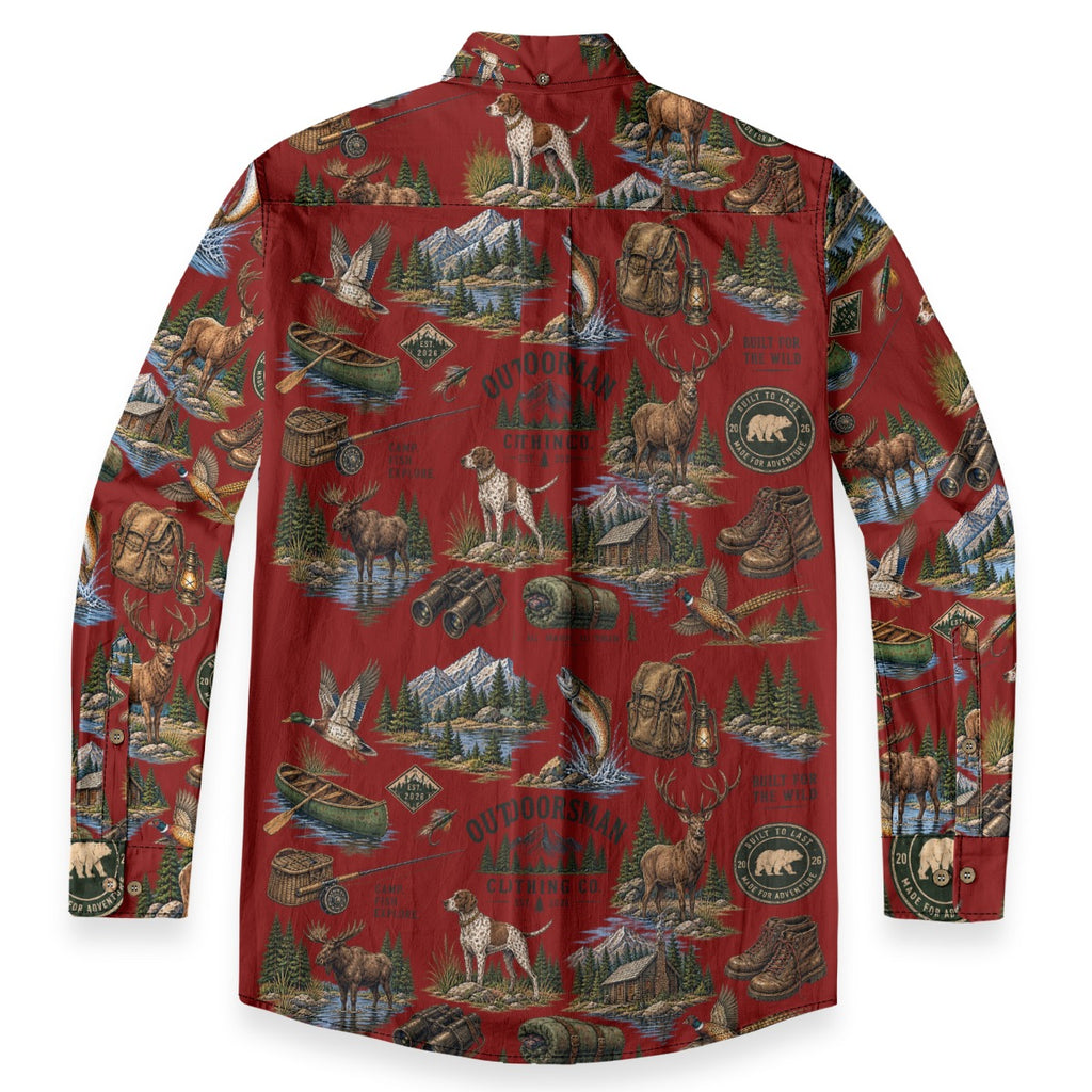 Outdoorsman Camp Shirt|140GSM Slub Cotton