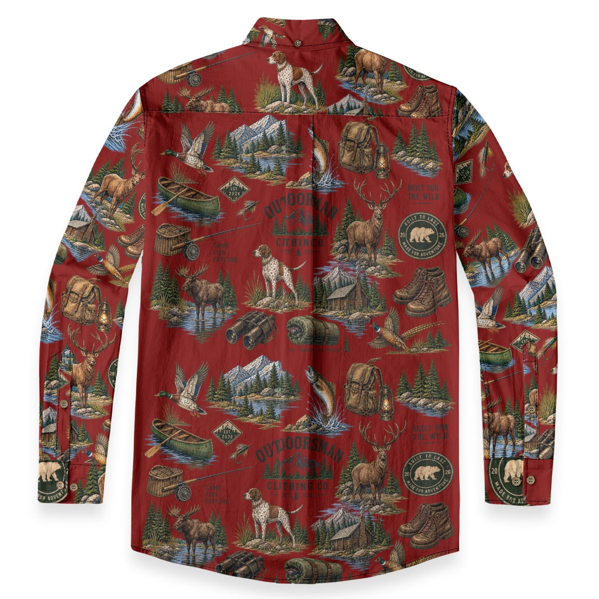 Outdoorsman Camp Shirt|140GSM Slub Cotton