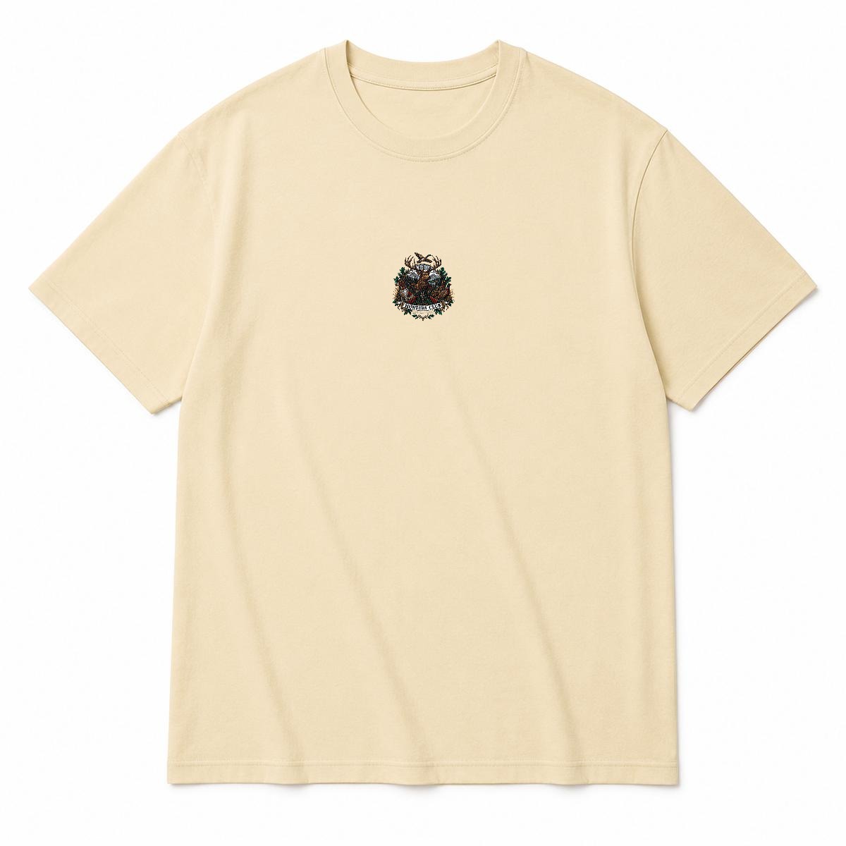 Hunters Club Crew Neck T-Shirt|Embroidery