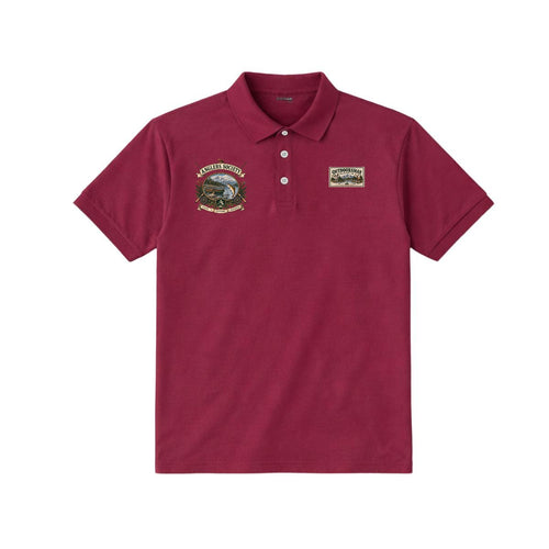 Anglers Society Polo Jersey Printed in USA
