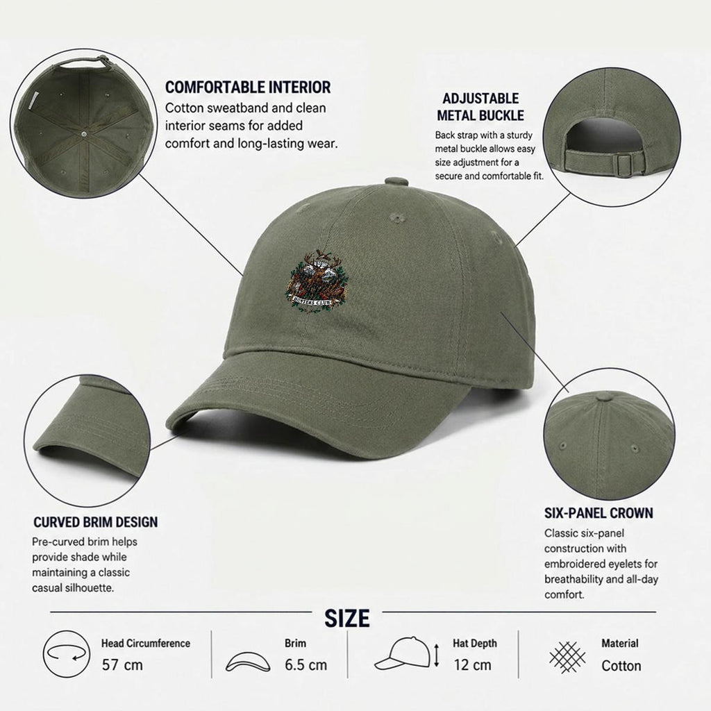 Hunters Club Embroidered Cap